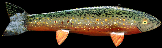 Ken Bruning - Rainbow Trout Fish Decoy